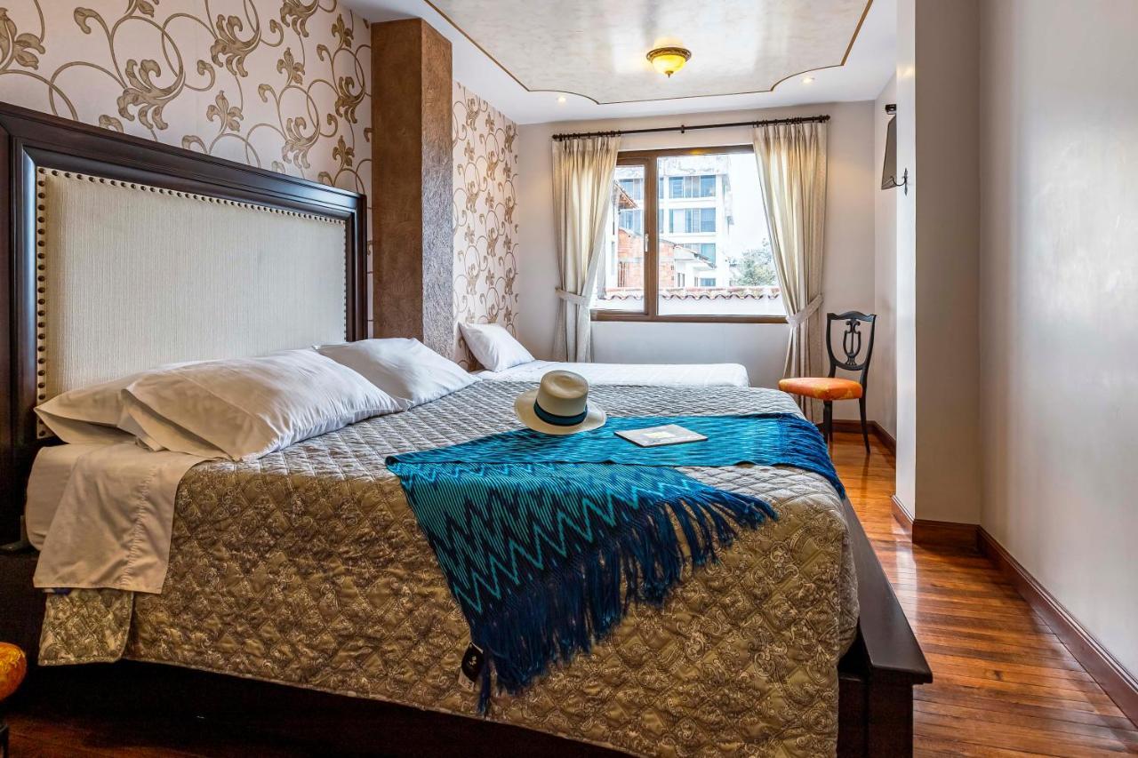 Hotel Azul De La Plaza By Chat Noir Cuenca Exteriör bild